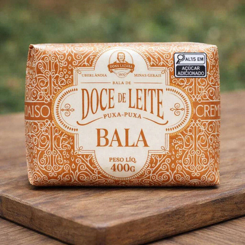 Bala Doce de Leite 400g - Dona lázara